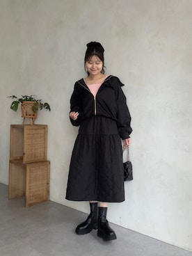 MIOさん(レディース・158cm)の秋コーディネート