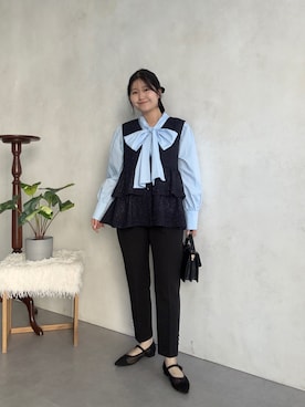 MIOさん（レディース・158cm）の冬コーディネート