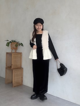 MIOさん（レディース・158cm）の秋コーディネート