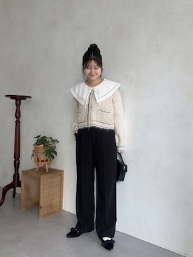 MIOさん（レディース・158cm）の秋コーディネート