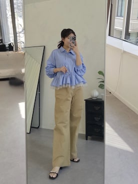 「prose verse（プロズヴェール）のアイテム」を使った、MIOさん（レディース・158cm）の冬コーディネート