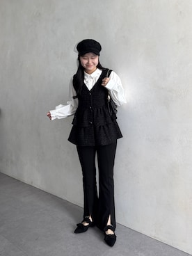 MIOさん（レディース・158cm）の冬コーディネート