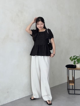 MIOさん(レディース・158cm)の夏コーディネート