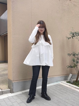 MIOさん（レディース・158cm）の冬コーディネート