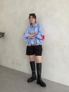 「prose verse（プロズヴェール）のアイテム」を使った、MIOさん（レディース・158cm）の冬コーディネート