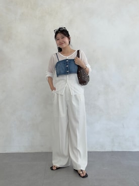 MIOさん(レディース・158cm)の春コーディネート