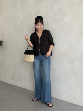 「prose verse（プロズヴェール）のアイテム」を使った、MIOさん（レディース・158cm）の冬コーディネート