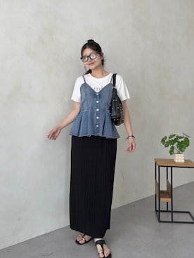 MIOさん(レディース・158cm)の夏コーディネート