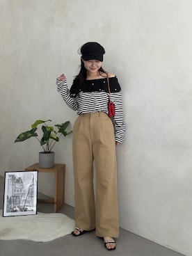 MIOさん(レディース・158cm)の冬コーディネート