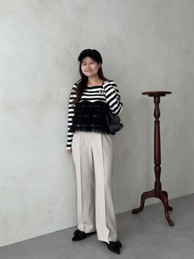 MIOさん（レディース・158cm）の秋コーディネート