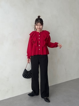 「prose verse（プロズヴェール）のアイテム」を使った、MIOさん（レディース・158cm）の夏コーディネート