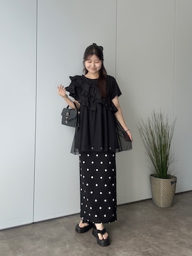 MIOさん（レディース・158cm・20代）の夏コーディネート