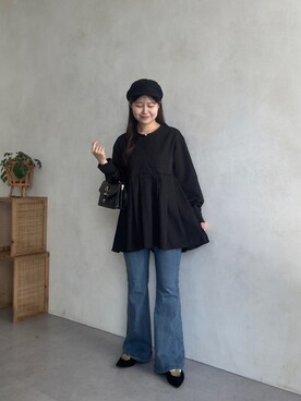 MIOさん(レディース・158cm)の秋コーディネート