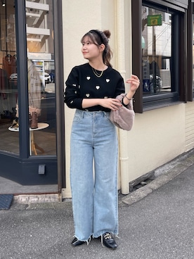 「アイテム（カチューシャ）」を使った、MIOさん（レディース・158cm・20代）の秋コーディネート
