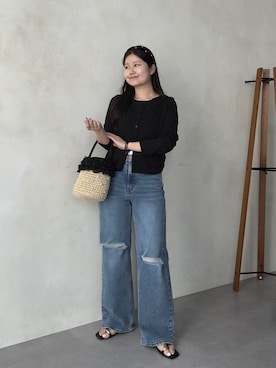 MIOさん（レディース・158cm）の春コーディネート