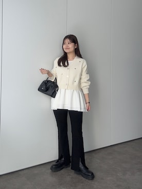 MIOさん（レディース・158cm）の冬コーディネート