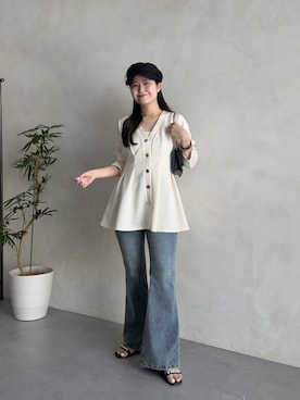 MIOさん(レディース・158cm)の春コーディネート