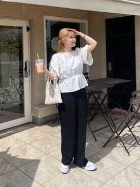 MIOさん(レディース・158cm)の夏コーディネート