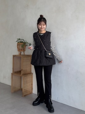 「アイテム（ブーツ）」を使った、MIOさん（レディース・158cm・20代）の夏コーディネート