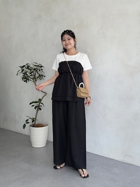 MIOさん(レディース・158cm)の夏コーディネート