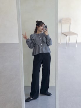 「prose verse（プロズヴェール）のアイテム」を使った、MIOさん（レディース・158cm）の夏コーディネート