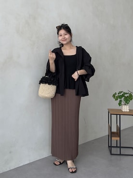 MIOさん(レディース・158cm)の夏コーディネート