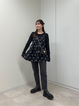 MIOさん（レディース・158cm）の冬コーディネート