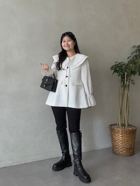 MIOさん（レディース・158cm）の秋コーディネート