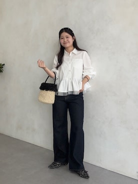 「prose verse（プロズヴェール）のアイテム」を使った、MIOさん（レディース・158cm）の冬コーディネート