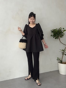 MIOさん（レディース・158cm）の春コーディネート