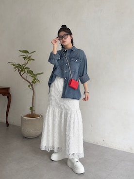 MIOさん（レディース・158cm）の春コーディネート