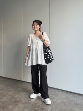 「prose verse（プロズヴェール）のアイテム」を使った、MIOさん（レディース・158cm）の夏コーディネート