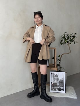 MIOさん(レディース・158cm)の春コーディネート