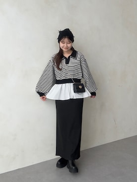 「prose verse（プロズヴェール）のアイテム」を使った、MIOさん（レディース・158cm）の夏コーディネート