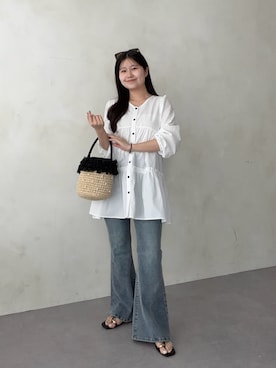 MIOさん（レディース・158cm）の春コーディネート