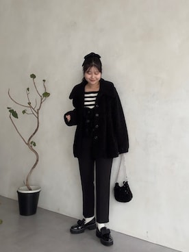 MIOさん（レディース・158cm）の秋コーディネート