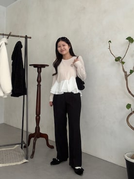 MIOさん（レディース・158cm）の秋コーディネート