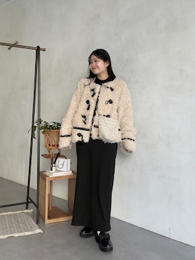 MIOさん（レディース・158cm）の冬コーディネート