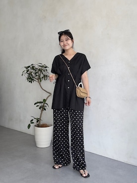 MIOさん（レディース・158cm）の夏コーディネート