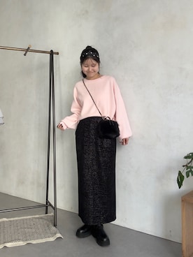 MIOさん（レディース・158cm）の冬コーディネート