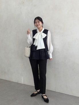 MIOさん（レディース・158cm）の冬コーディネート