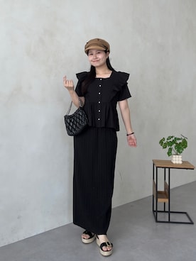 MIOさん(レディース・158cm)の夏コーディネート