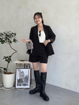 MIOさん(レディース・158cm)の夏コーディネート
