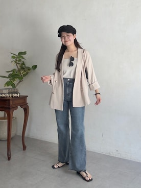 MIOさん（レディース・158cm）の春コーディネート