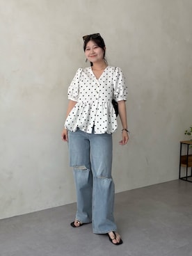 MIOさん（レディース・158cm）の夏コーディネート