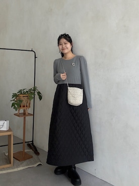 MIOさん（レディース・158cm）の冬コーディネート