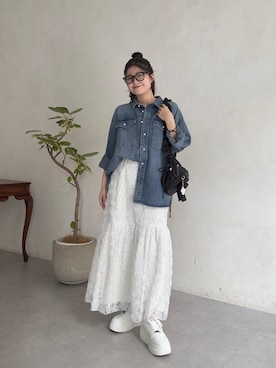 MIOさん(レディース・158cm)の春コーディネート