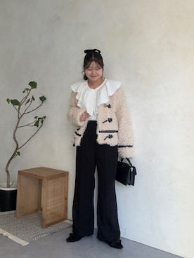 MIOさん（レディース・158cm）の秋コーディネート