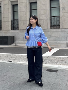 「prose verse（プロズヴェール）のアイテム」を使った、MIOさん（レディース・158cm）の冬コーディネート