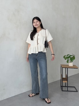 MIOさん(レディース・158cm)の夏コーディネート